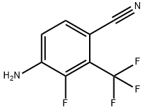 4-氨基-3-氟-2-（三氟甲基）苯甲腈